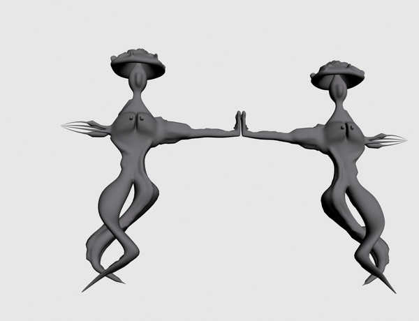 maya abstract woman - Abstract woman by matper